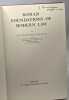 Roman foundations of modern law. jolowicz