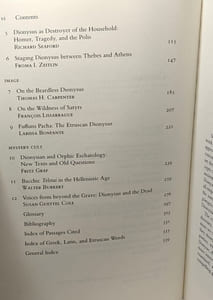 Masks of Dionysus (Myth and Poetics)