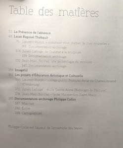 La présence de l'absence