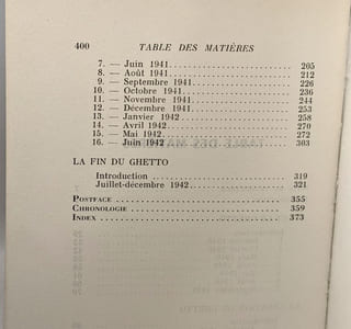 Chronique du ghetto de Varsovie