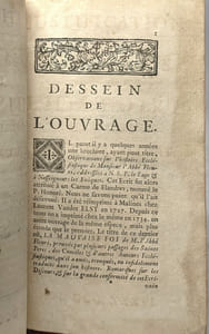 Justification des discours et de l'histoire ecclésiastique - TOME PREMIER (1736) + TOME SECOND (1738)
