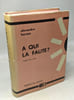A qui la faute. Herzen