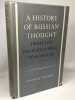 A History of Russian Thought: From the Enlightenment to Marxism. Translated from the Polish by Hilda Andrews-Rusiecka Walicki Andrzej Rusiecka H.A-