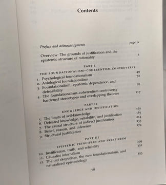 The Structure of Justification. Audi Robert