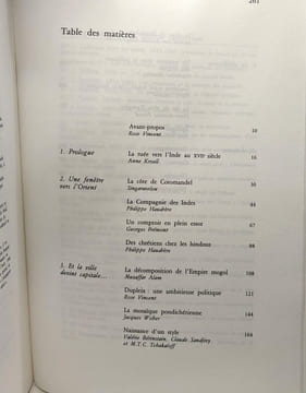 Pondichery 1674-1761 L'Echec D'Un Reve D'Empire. Collectif