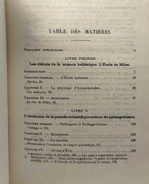 La jeunesse de la science grecque / La science dans l'antiquité. abel rey