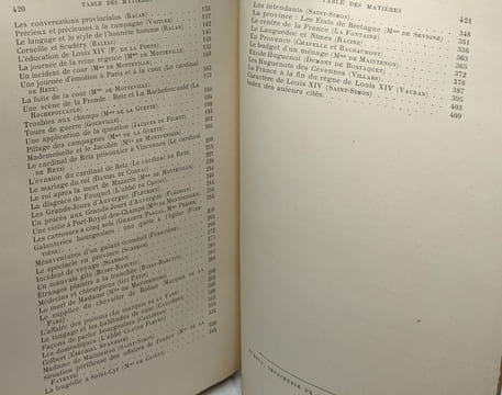 La Société française du XVIIè siècle. Lectures extraites des Mémoires et des Correspondances. PAUL BONNEFON