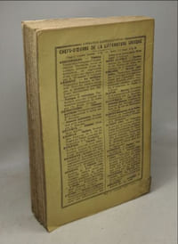 Les romans grecs : Les pastorales de Longus ou Daphnis et Chloé traduction d'Amyot refondue par Paul-Louis Courier - Les éthiopiennes d'Héliodore ou Théagène et Chariclée traduction de Quenneville