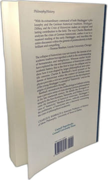 Heidegger Dilthey and the Crisis of Historicism: History and Metaphysics in Heidegger Dilthey and the Neo-Kantians. Bambach Charles R