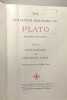 The Collected Dialogues of Plato Including the Letters. Plato