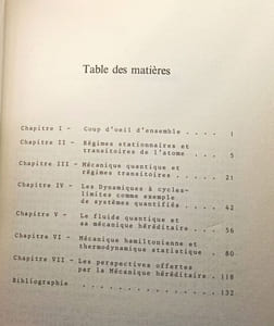 L'Irréversibilité fondement de la stabilité du monde physique
