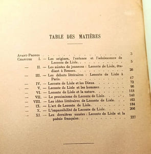 Leconte de Lisle - l'homme et l'oeuvre