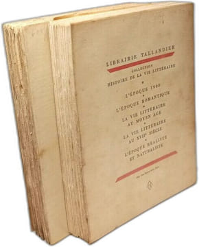 L'époque 1900 (1951) + L'époque contemporaine (1956). André Billy