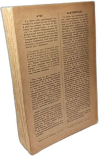 Table Générale de la Revue Belge de Philologie et d'Histoire - TOME VI à XX / 1927 à 1941