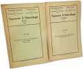 Bulletin de la Commission royale des toponymie & Dialectologie - 10 bulletins: XXV + XXVIII + XXIX + XXX + XXXII + L + LII + LIII + LIV + LIV ...