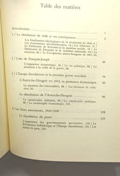 L'Europe danubienne de 1848 à nos jours. Jean Bérenger