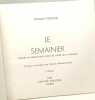 Le semainier . Thèmes de méditation. Steiner Rudolf