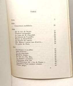 Chroniques 1934-1953