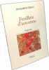 Murmure... + Feuillets d'automne. Gilbert Jacqueline