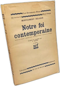 Notre foi contemporaine