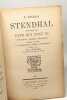 Stendhal raconte par ceux qui l'ont vu --- coll. figures vivantes. P. Jourda