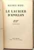 Le Laurier d'Apollon. Maurice Bedel