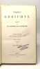 Vergils Gedichte - zweites bändchen: Aeneide Buch I-VI --- ete auflage. Th. Ladewig und C. Schaper