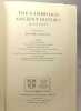 The Cambridge Ancient History: The Fifth Century B.C. (CAMBRIDGE ANCIENT HISTORY 3RD EDITION Band 5). Edited by David M. Lewis John Boardman J. K. ...