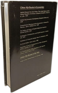 Economic Policy for the Arts. Carrithers/Collins/Lukes