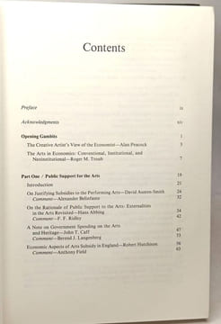 Economic Policy for the Arts. Carrithers/Collins/Lukes