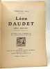 Léon Daudet avec envoi de l'auteur. Édouard Mas
