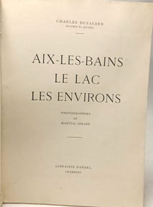 Aix-les-bains le lac les environs