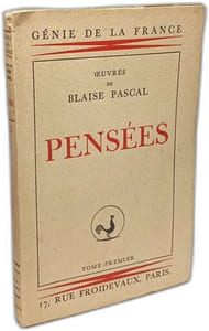Pensées - TOME PREMIER