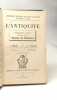 L'Antiquité - divisions A et B - classe de sixième. A. Ammann & E.-C. Coutant