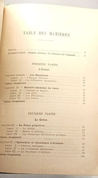 L'Antiquité - divisions A et B - classe de sixième