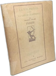 La vie privée dans la Grèce classique