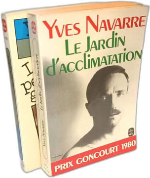 Le Jardin D'acclimatation + Le petit galopin de nos corps --- 2 livres. Navarre Yves