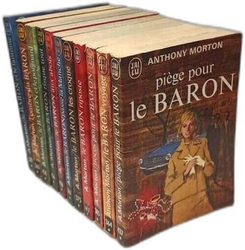16 livres: Le baron et le fantôme; l'ombre du Baron; le Baron et le poignard; le Baron risque tout; le Baron aux abois; le Baron passe la manche; le ...