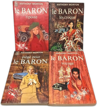 16 livres: Le baron et le fantôme; l'ombre du Baron; le Baron et le poignard; le Baron risque tout; le Baron aux abois; le Baron passe la manche; le ...