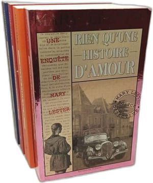 La variée était en noir + Rien qu'une histoire d'amour + Ça ira mieux demain + Le passager de la Toussaint + Bouboule est mort --- 5 volumes ...