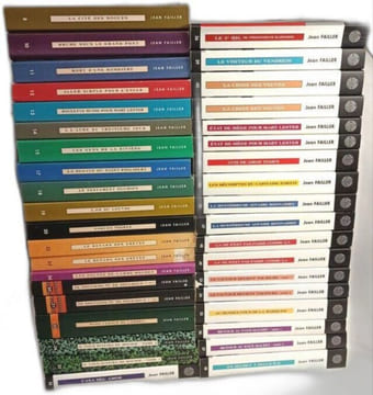 38 volumes édités entre 1998 et 2021 (voir description) - La cité des dogues; brume sous le grand pont; mort d'une rombière; aller simple pour ...