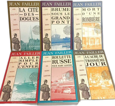 38 volumes édités entre 1998 et 2021 (voir description) - La cité des dogues; brume sous le grand pont; mort d'une rombière; aller simple pour ...