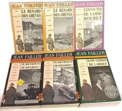 38 volumes édités entre 1998 et 2021 (voir description) - La cité des dogues; brume sous le grand pont; mort d'une rombière; aller simple pour ...