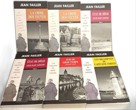 38 volumes édités entre 1998 et 2021 (voir description) - La cité des dogues; brume sous le grand pont; mort d'une rombière; aller simple pour ...
