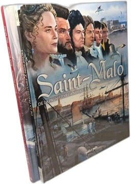 Saint Malo de l'Antiquité à nos jours: De la Préhistoire à nos jours + Surcouf: 1. La naissance d'une légende -- 2 BDs. Merdrignac Béatrice Bresson ...