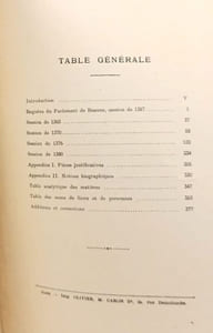 Registre des parlements de Beaune et de Saint-Laurent-lès-Chalon (1357-1380). Publié avec une introduction