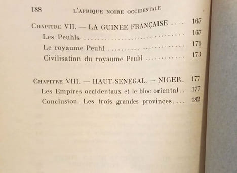 L'Afrique Noire Occidentale Esquisse des Cadres Géographiques. E.F. Gautier