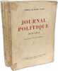 Journal politique 1939-1943 --- TOME UN et DEUX. Comte Galeazzo Ciano