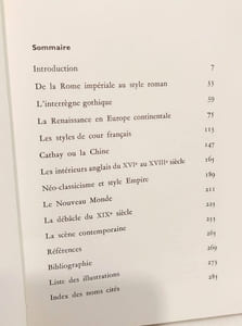 Histoire de la décoration Intérieure