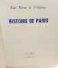 Histoire de Paris club du livre du mois. De Villefosse René Héron